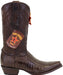 Botas de Avestruz Pata Horma Punta Recortada LAB