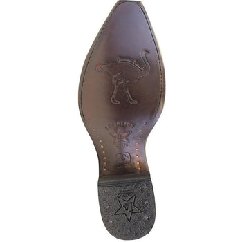 Botas de Avestruz Pata Horma Punta Recortada - Image 2