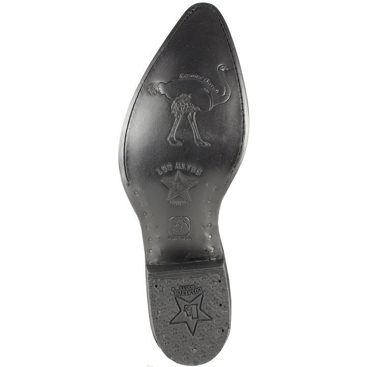 Botas de Avestruz Original Horma Puntal C