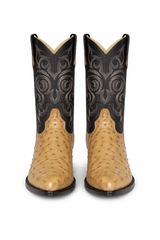 Botas de Avestruz Original Horma Puntal