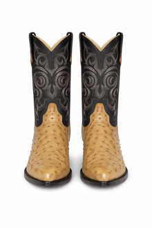 Botas de Avestruz Original Horma Puntal