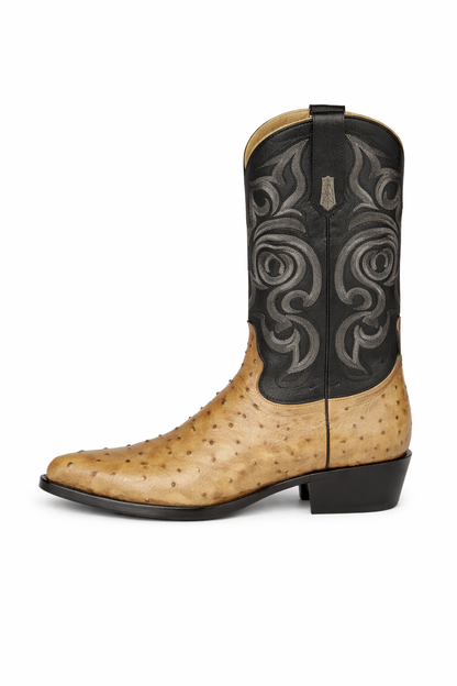 Botas de Avestruz Original Horma Puntal - Image 2
