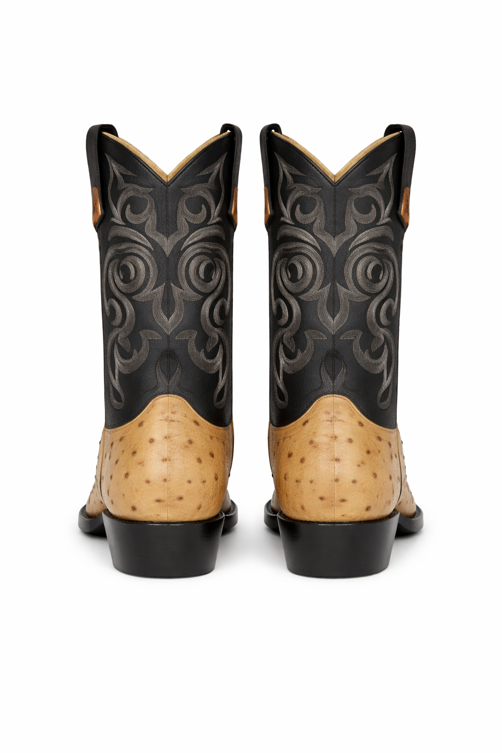 Botas de Avestruz Original Horma Puntal - Image 4