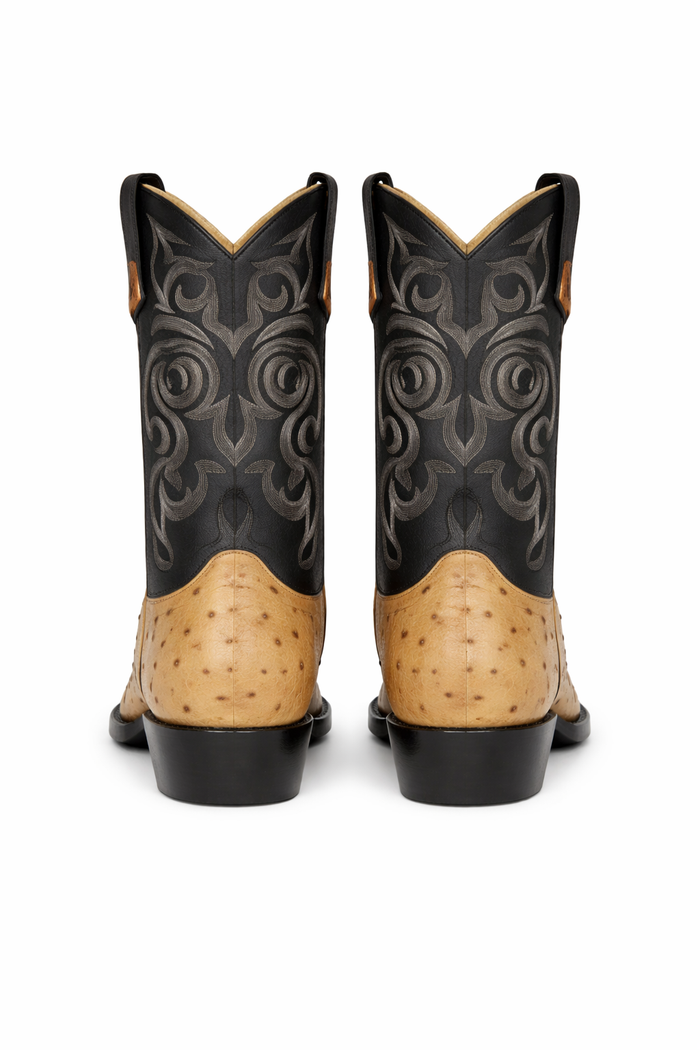 Botas de Avestruz Original Horma Puntal - Image 4