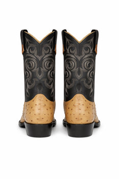 Botas de Avestruz Original Horma Puntal - Image 4