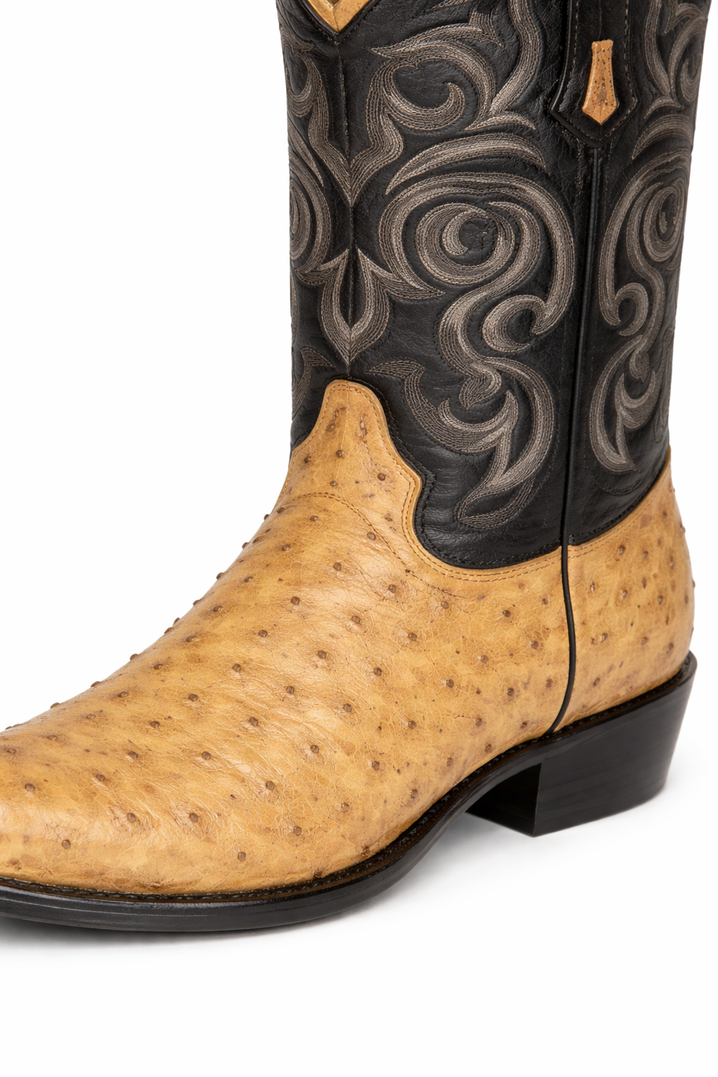 Botas de Avestruz Original Horma Puntal - Image 6