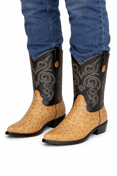 Botas de Avestruz Original Horma Puntal - Image 7