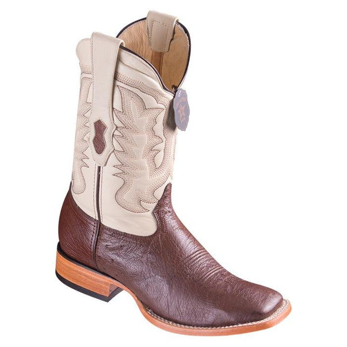 Botas de Avestruz Panza Suave Horma Ancha