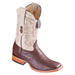 Botas de Avestruz Panza Suave Horma Ancha