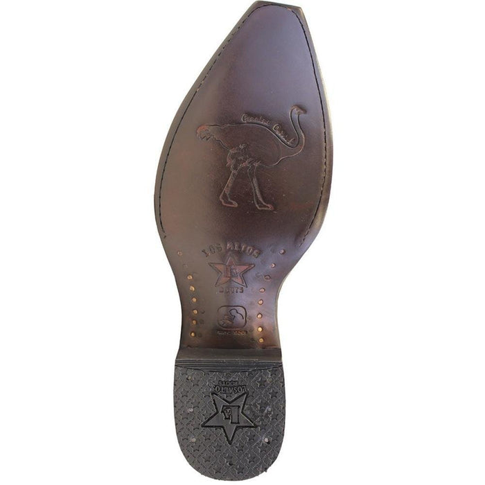 Botas de Avestruz Pata Horma Europea