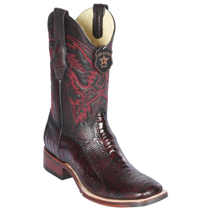Botas de Avestruz Pata Horma Ranchera LAB