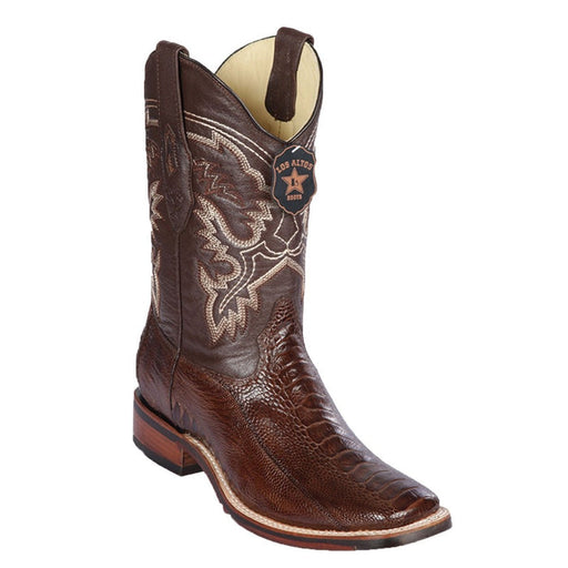 Botas de Avestruz Pata Horma Rodeo Amplia