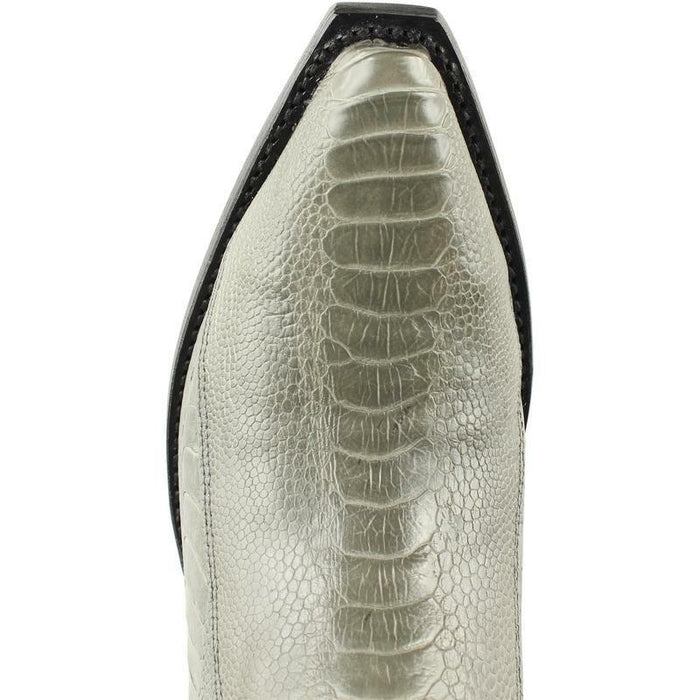 Botas de Avestruz Pata Horma Punta Recortada LAB