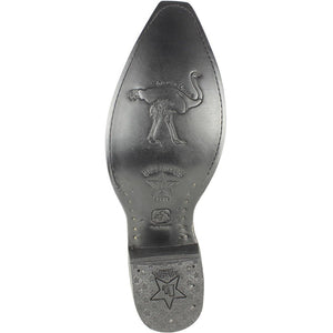 Botas de Avestruz Pata Horma Punta Recortada LAB - Image 3