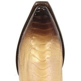 Botas de Avestruz Pata Punta Recortada LAB - Image 2