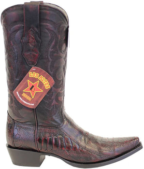 Botas de Avestruz Pata Punta Recortada LAB - Image 2