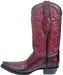 Botas de Avestruz Pata Punta Recortada