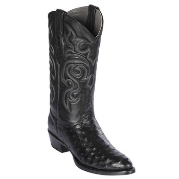 Botas de Avestruz Original Punta Redonda LAB-650305