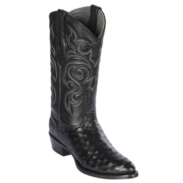 Botas de Avestruz Original Punta Redonda LAB