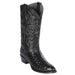 Botas de Avestruz Original Punta Redonda LAB