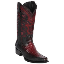 Botas de Cocodrilo Caiman con Venado Horma Europea LAB