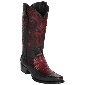 Botas de Cocodrilo Caiman con Venado Horma Europea LAB