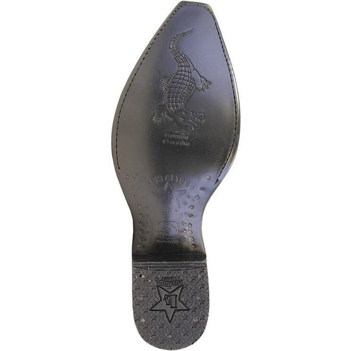 Botas de Cocodrilo Caiman Panza Punta Recortada