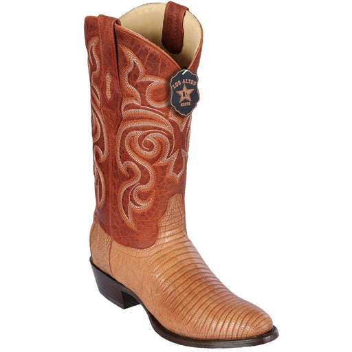Botas de Armadillo Lizard Original Acabado Graso Horma Redonda