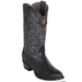 Botas de Armadillo Lizard Teju en Acabado Graso Horma Redonda
