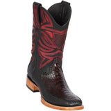 Botas de Avestruz Panza Horma Puntal LAB