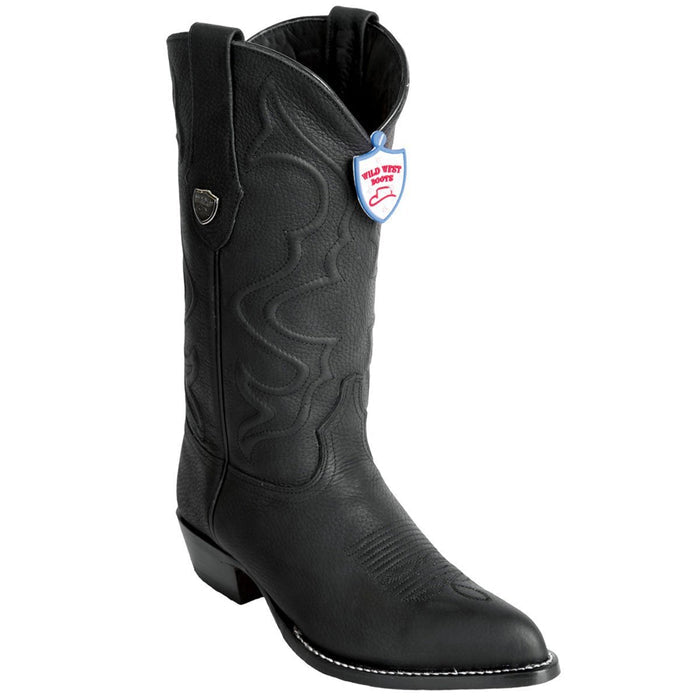 Botas Vaqueras de Cuero Grisly en Horma Puntal