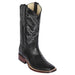 Botas de Cuero Punta Ancha