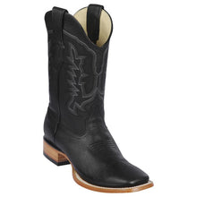 Botas Vaqueras de Cuero Grisly Original Punta Ancha