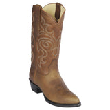 Botas de Cuero Rage Original Punta Semioval Color Miel