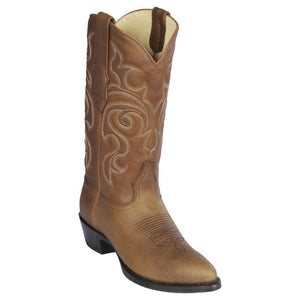 Botas de Cuero Rage Original Punta Semioval Color Miel