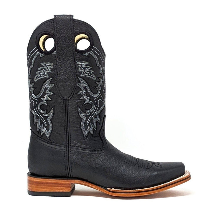 Botas de Cuero con Horma Rodeo Cuadrada LAB - Image 7