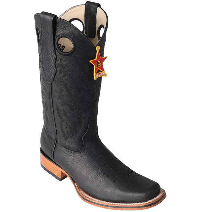 Botas de Cuero con Horma Rodeo Cuadrada LAB - Image 5
