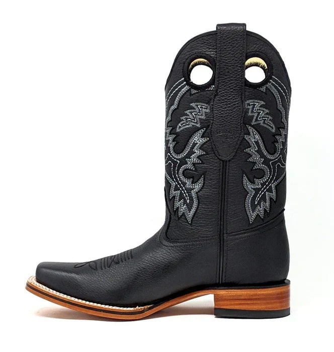 Botas de Cuero con Horma Rodeo Cuadrada LAB - Image 2