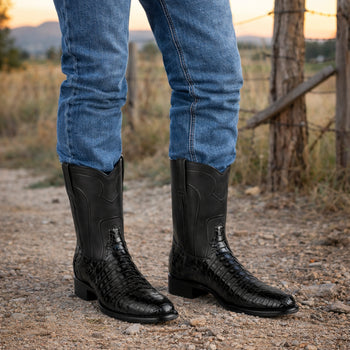 Botas de Cocodrilo Caiman Panza Roper LAB - For Men By Los Altos