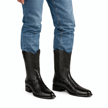 Botas de Cocodrilo Caiman Panza Roper LAB - For Men By Los Altos