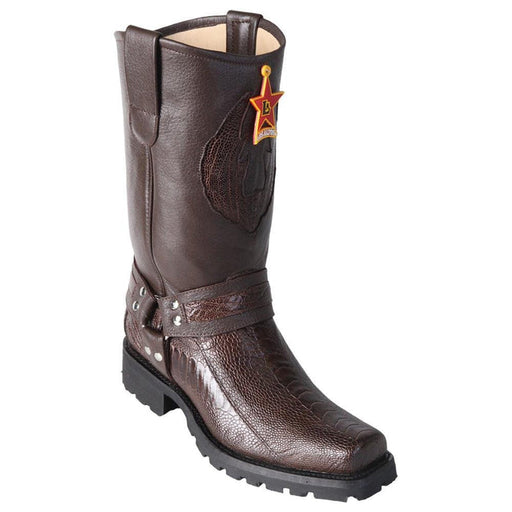 Botas de Avestruz Pata Horma Biker Motociclista LAB