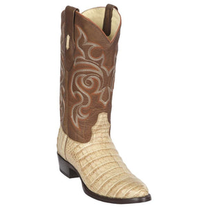 Botas de Cocodrilo Caiman Panza Horma Redonda