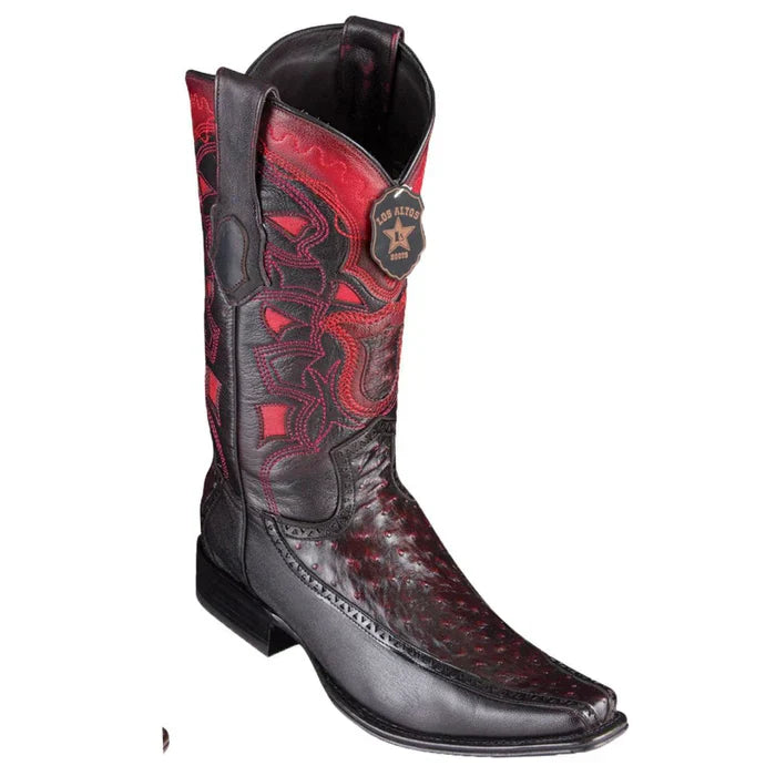 Botas de Avestruz con Venado LAB - Image 3