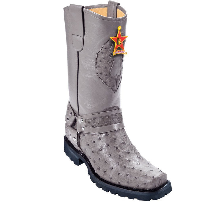 Botas de Avestruz Horma Biker Motociclista LAB - Image 3