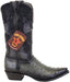 Botas de Avestruz Original Punta Recortada