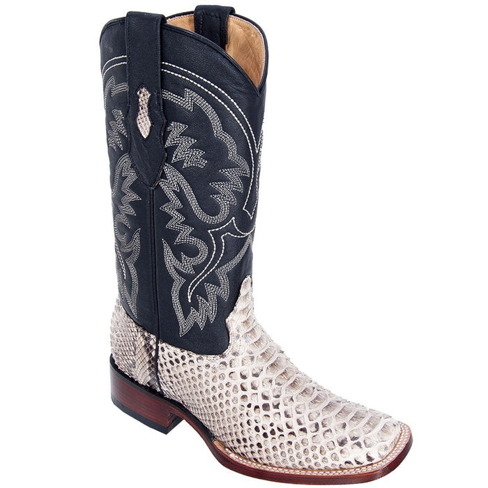 Botas de Piton Original Horma Ranchera Cuadrada Ancha LAB