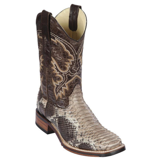 Botas de Piton Original Horma Ranchera Cuadrada Ancha