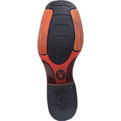 Botas de Piton Original Horma Ranchera Cuadrada Ancha Suela TPU