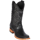 Botas de Armadillo con Venado Horma Ranchera Cuadrada LAB-82F0705