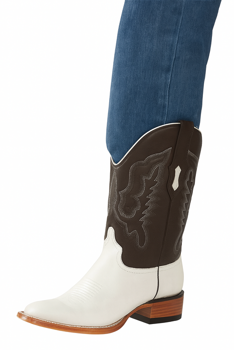 Botas de Avestruz Panza Suave Horma Ancha LAB